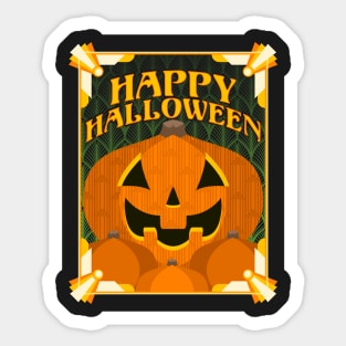 Deco Pumpkin Sticker